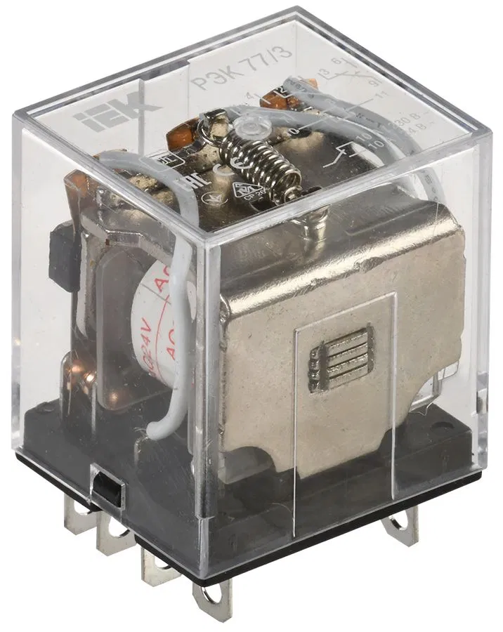 Реле РЭК77/3 10А 24В AC IEK RRP10-3-10-024A
