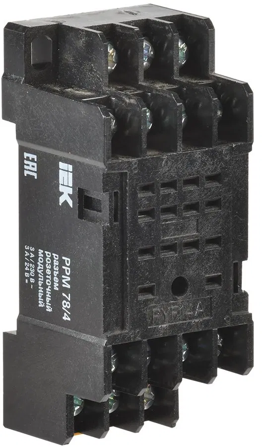 Разъем РРМ78/4 для РЭК78/4 модульный IEK RRP20D-RRM-4