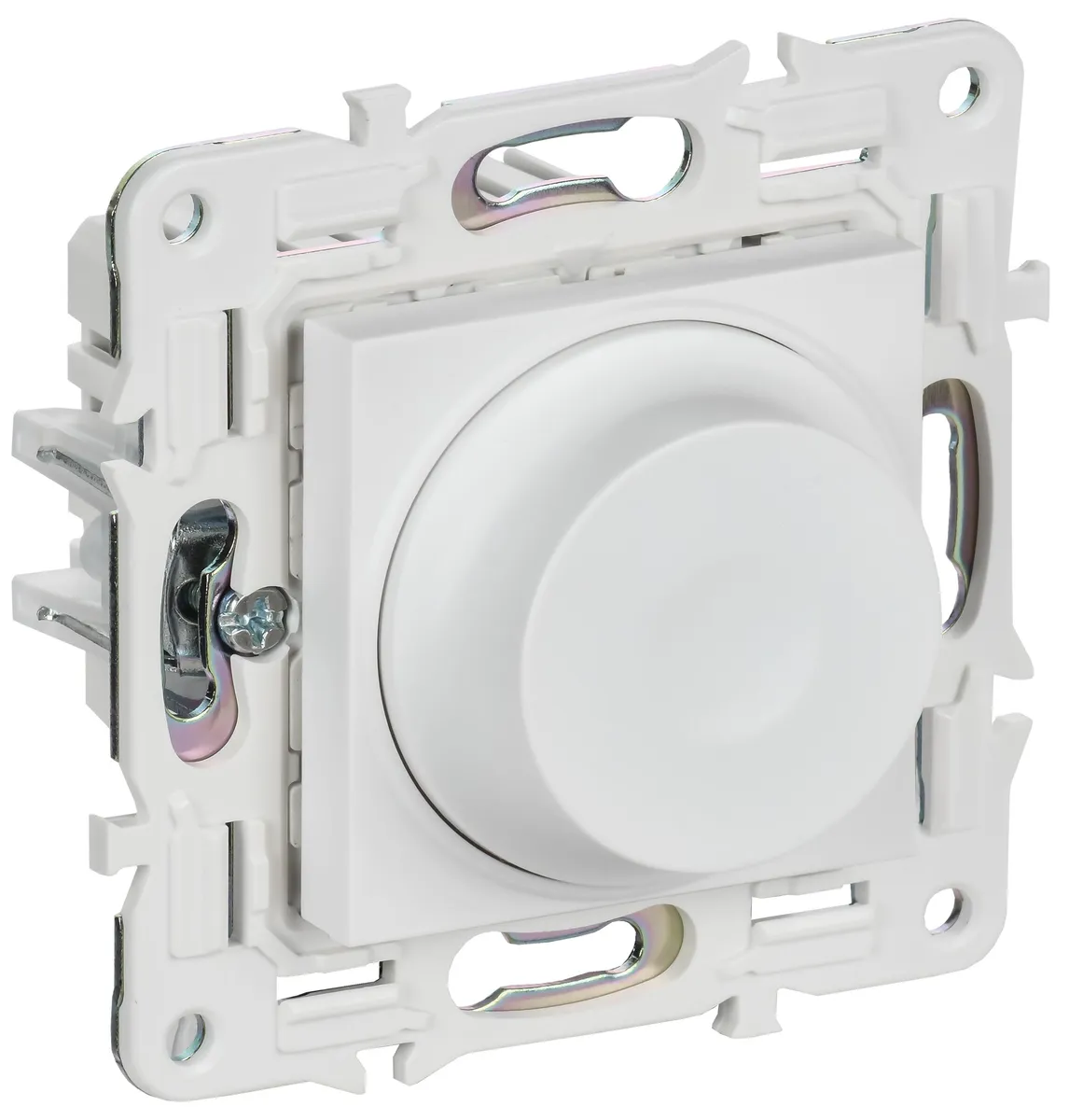 SKANDY Светорегулятор поворотный 600Вт SK-D01W арктический белый IEK SK-D41-0600-K01