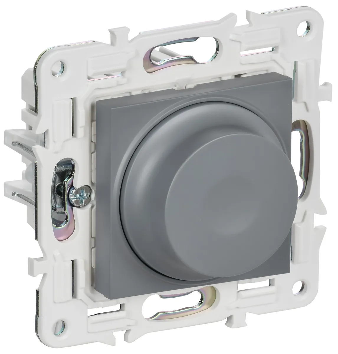 SKANDY Светорегулятор поворотный 600Вт SK-D01Gr серый IEK SK-D41-0600-K03