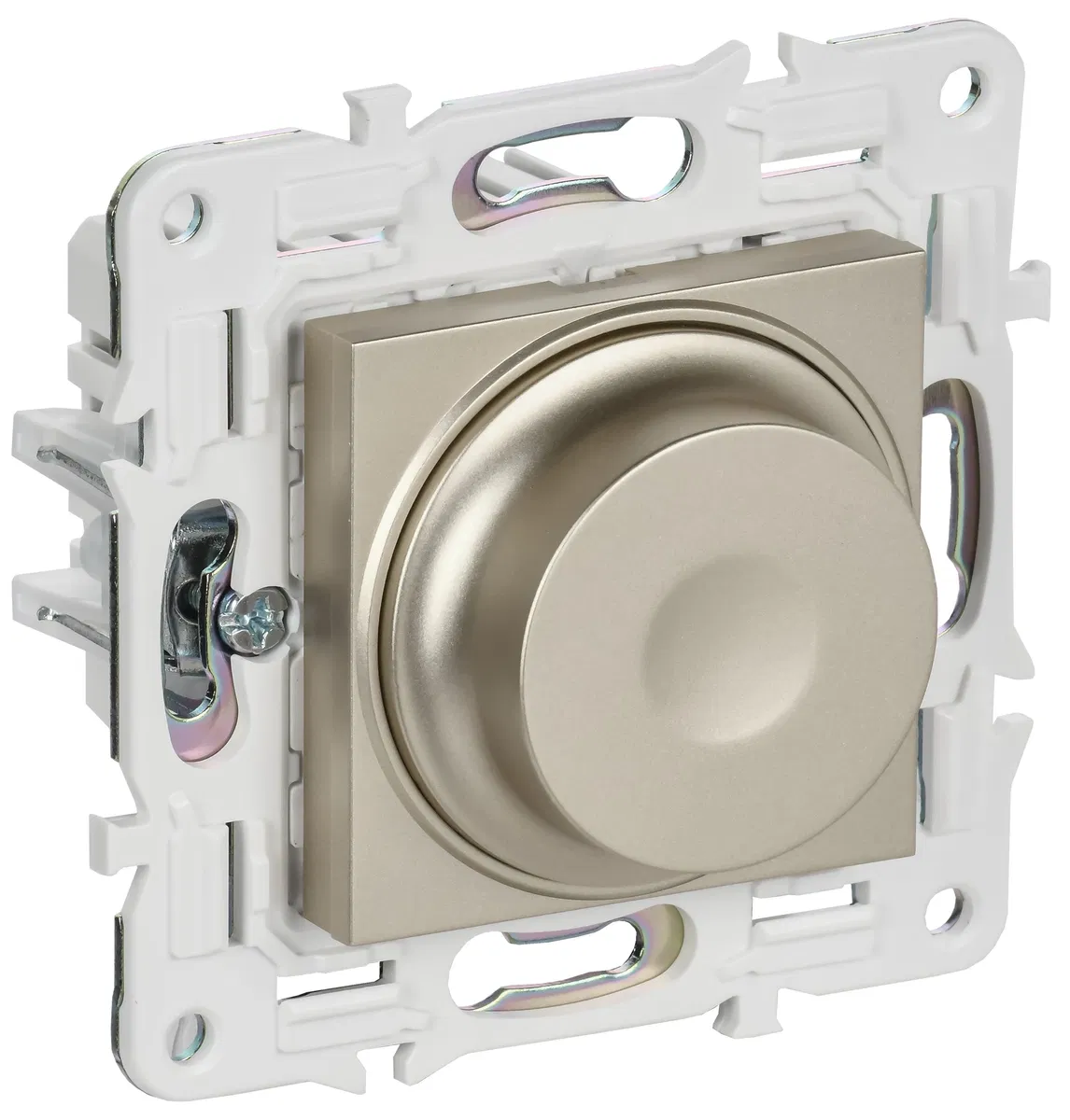 SKANDY Светорегулятор поворотный 600Вт SK-D01Sh шампань IEK SK-D41-0600-K37