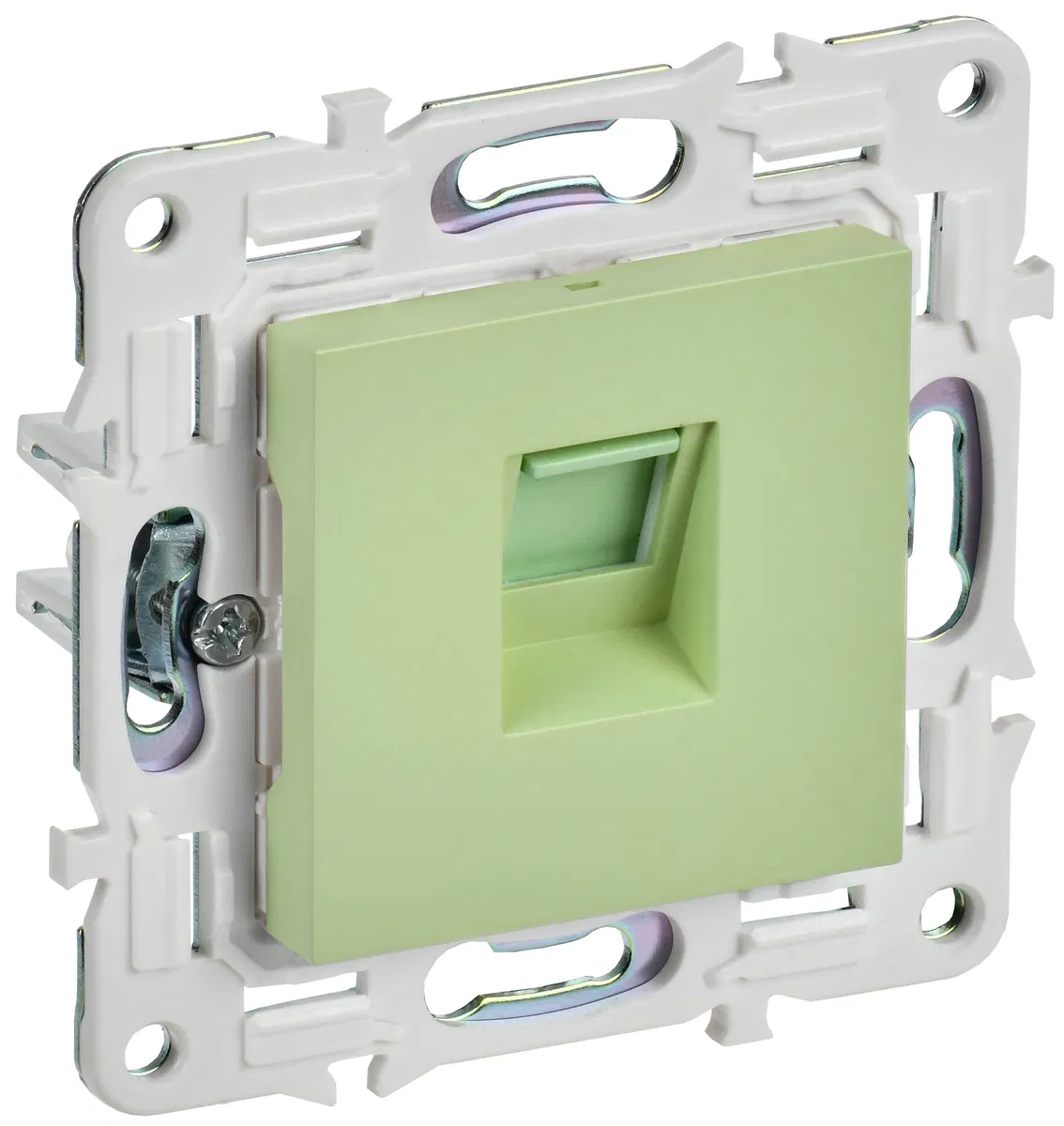 SKANDY Розетка компьютерная RJ45 кат.6 SK-K02G мятный IEK SK-K10-2-K06