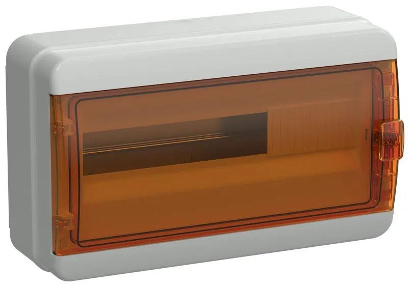 Корпус КМПн-18 TEKFOR IP65 оранж. прозр. дверь пластик. IEK TF5-KP72-N-18-65-K03-K09