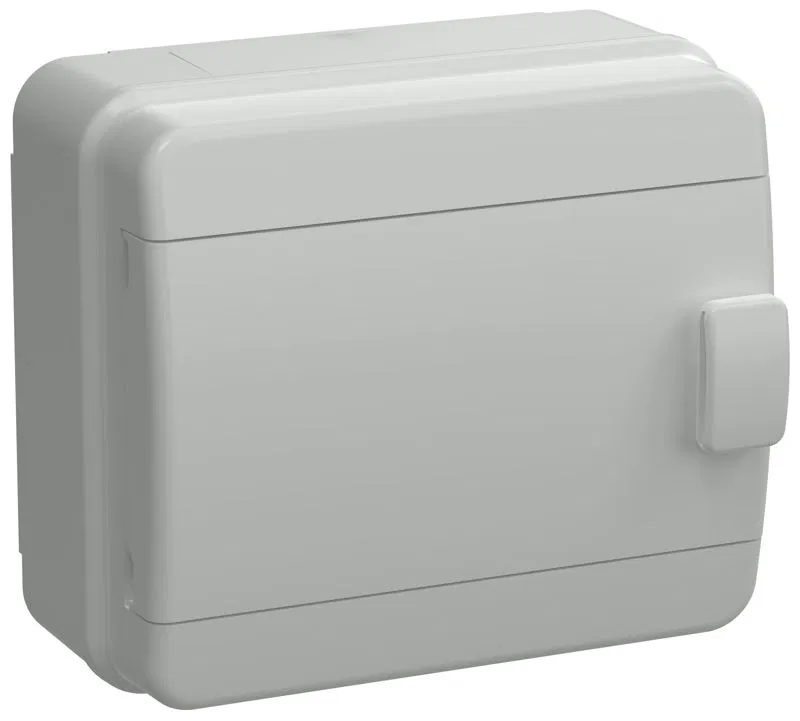 Корпус КМПн-8 TEKFOR IP65 сер. непрозр. дверь пластик. IEK TF5-KP73-N-08-65-K03-K03