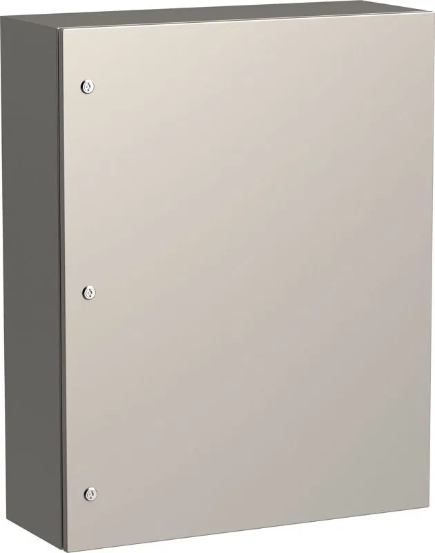 Корпус ЩМП-100.80.40 IP66 УХЛ1 AISI 304 метал. TITAN 5 IEK TI5-11-N-100-080-040-66