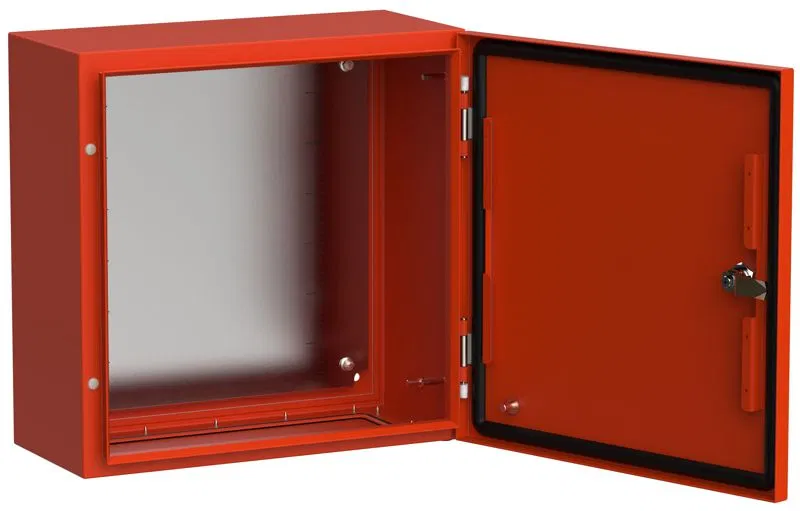 Корпус ЩМП-40.40.20 IP66 УХЛ1 метал. RAL3020 TITAN 5 IEK TI5-13-N-040-040-020-66