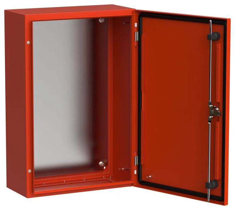 Корпус ЩМП-60.40.20 IP66 УХЛ1 метал. RAL3020 TITAN 5 IEK TI5-13-N-060-040-020-66