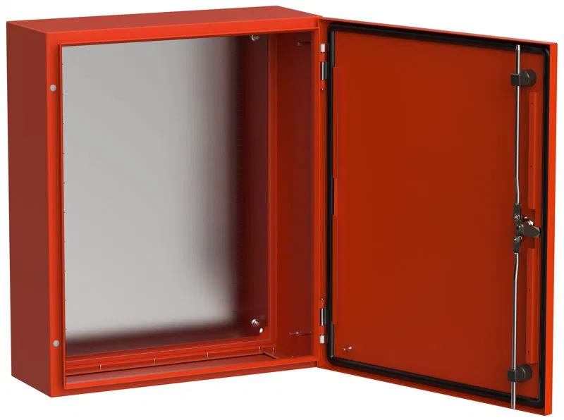 Корпус ЩМП-60.50.20 IP66 УХЛ1 метал. RAL3020 TITAN 5 IEK TI5-13-N-060-050-020-66