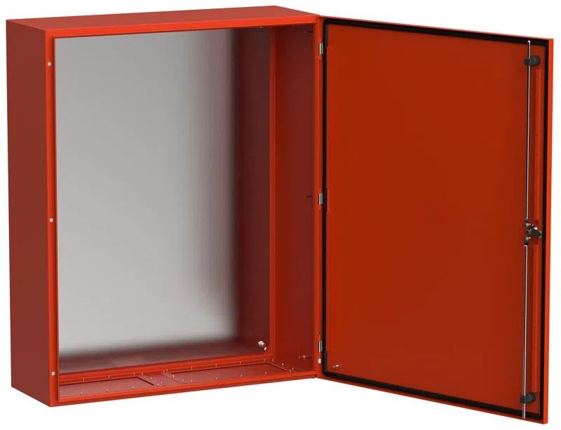 Корпус ЩМП-100.80.30 IP66 УХЛ1 метал. RAL3020 TITAN 5 IEK TI5-13-N-100-080-030-66