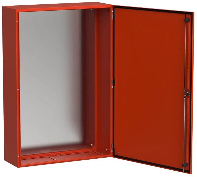 Корпус ЩМП-120.80.30 IP66 УХЛ1 метал. RAL3020 TITAN 5 IEK TI5-13-N-120-080-030-66
