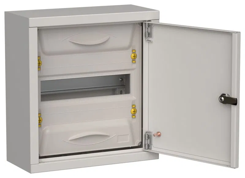Корпус ЩРн-12 (1х12) TITAN 5 335х310х140 IP31 метал. сер. IEK TI5-50-N-012-31-7035