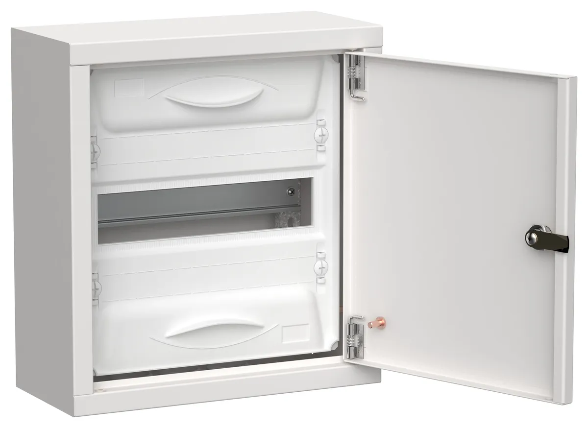 TITAN 5 Корпус мет. ЩРн-12 (1х12) 335х310х140 IP31 бел IEK TI5-50-N-012-31 IEK