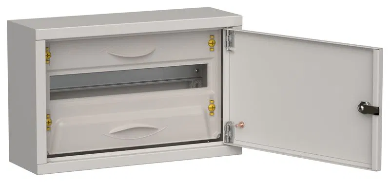 Корпус ЩРн-18 (1х18) TITAN 5 268х420х140 IP31 метал. сер. IEK TI5-50-N-018-31-7035