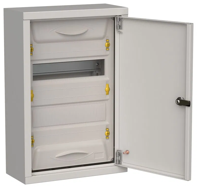 Корпус ЩРн-24 (1х24) TITAN 5 460х310х140 IP31 метал. сер. IEK TI5-50-N-024-31-7035