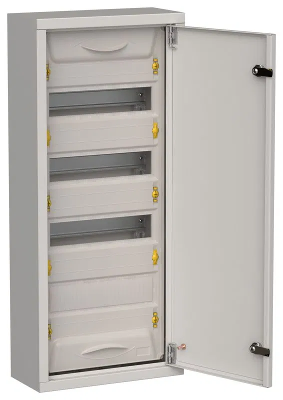 Корпус ЩРн-48 (1х48) TITAN 5 710х310х140 IP31 метал. сер. IEK TI5-50-N-048-31-7035