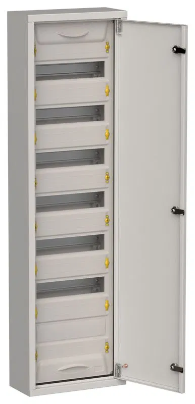 Корпус ЩРн-84 (1х84) TITAN 5 1085х310х140 IP31 метал. сер. IEK TI5-50-N-084-31-7035