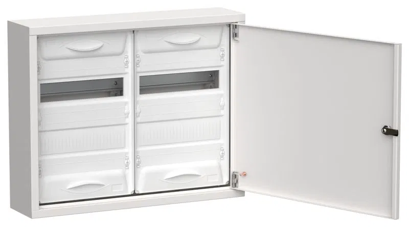 Корпус ЩРн-48 (2х24) TITAN 5 460х570х140 IP31 метал. бел. IEK TI5-50-N-2X024-31