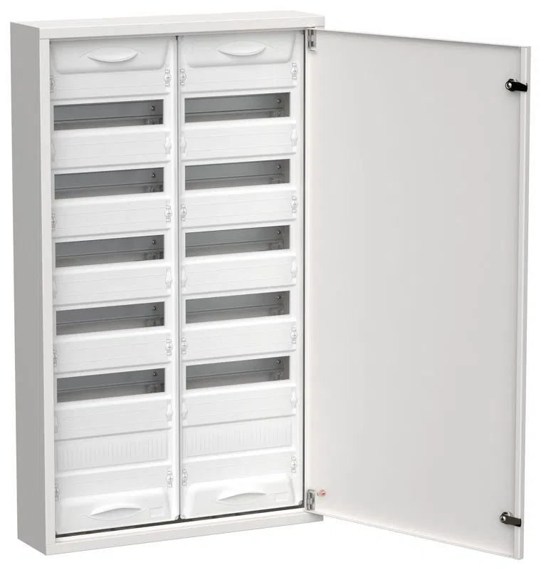 Корпус ЩРн-144 (2х72) TITAN 5 960х570х140 IP31 метал. бел. IEK TI5-50-N-2X072-31