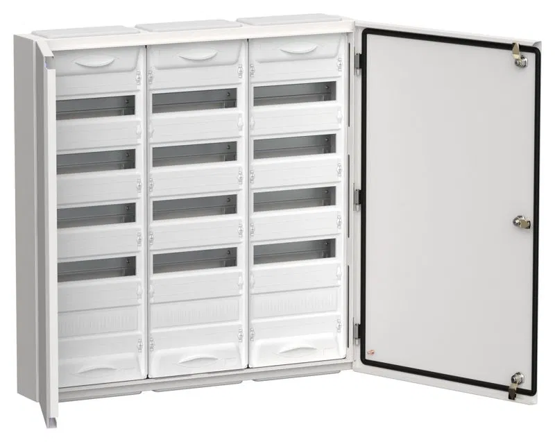 Корпус ЩРн-180 (3х60) TITAN 5 835х830х140 IP54 метал. бел. IEK TI5-50-N-3X060-54