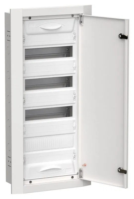 Корпус ЩРв-48 (1х48) TITAN 5 755х365х130 IP31 метал. бел. IEK TI5-50-V-048-31