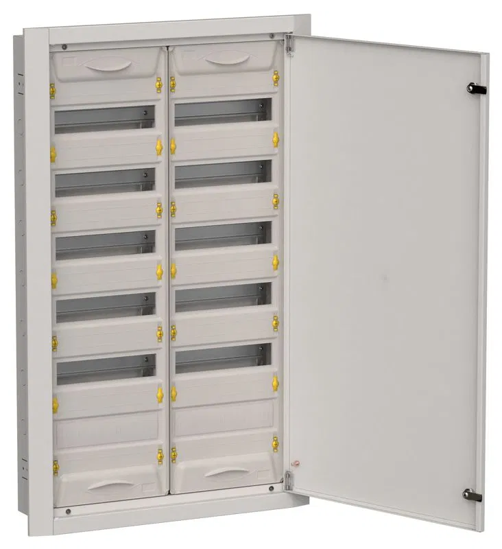Корпус ЩРв-144 (2х72) TITAN 5 1005х625х130 IP31 сер. метал. IEK TI5-50-V-2X072-31-7035