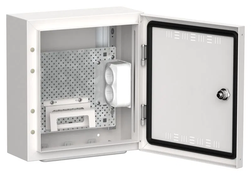 Корпус мультимедиа ЩРн-12 (1х12) TITAN 5 бел. IEK TI5-51-N-012-30