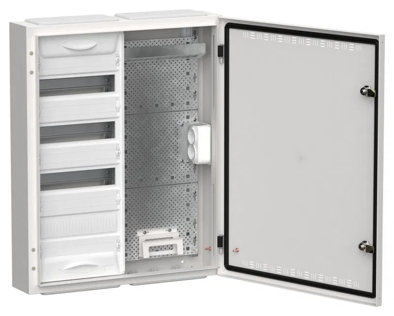 Корпус комбинированный ЩРн-48 (2х48) TITAN 5 бел. IEK TI5-51-N-2X048-30