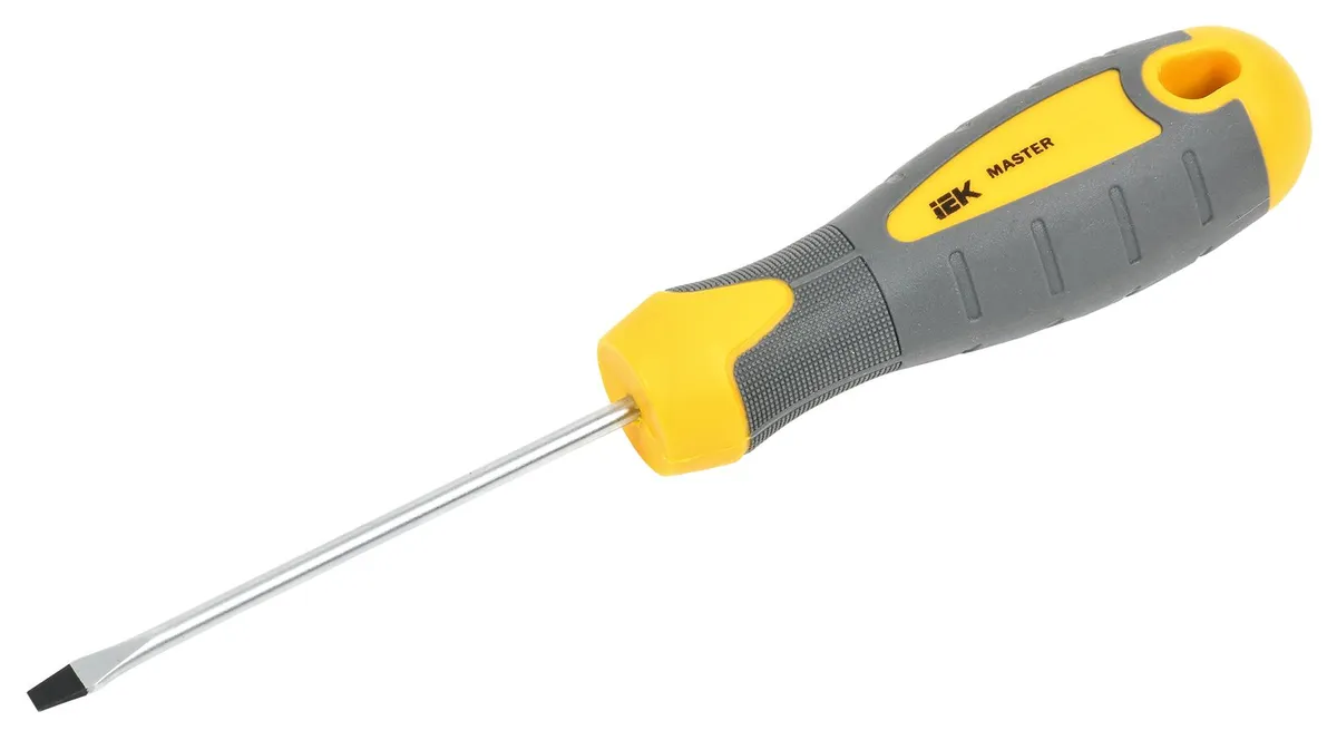 Отвертка шлицевая MASTER 6х150мм IEK TSC-1SL-6150