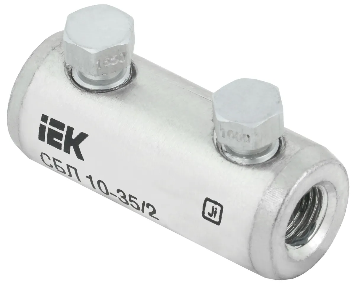 Соединитель болтовой луженый СБЛ 10-35/2 IEK UCB11-010-035-02-35