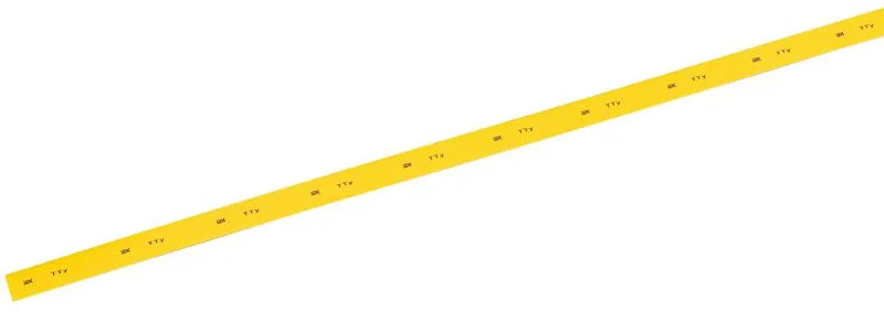Трубка термоусадочная ТТУ нг-LS 4/2 желт. 1м IEK UDRS-D4-1-K05