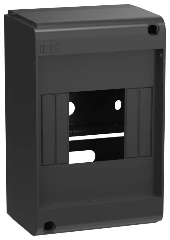 Корпус КМПн-4 UNION Mini IP20 без двери пластик. черн. IEK UIM-KP71-N-04-20-K02