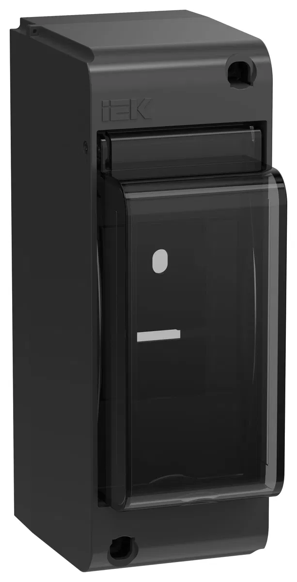 UNION Mini Корпус пластиковый КМПн-2 IP30 черный IEK UIM-KP72-N-02-20-K02