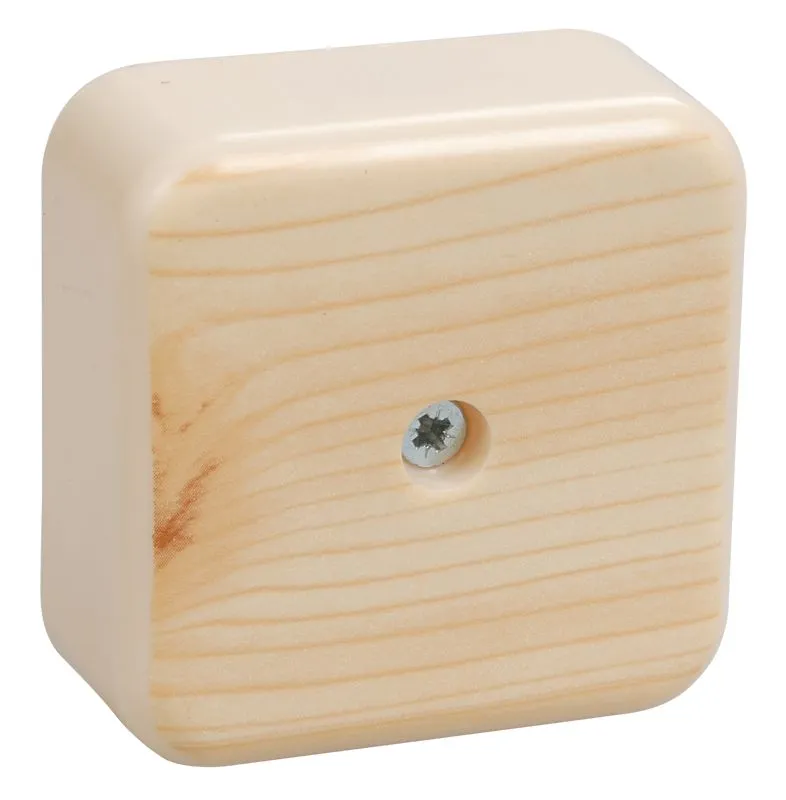 Коробка распаячная КМ41205-04 для о/п 50х50х20мм сосна IEK UKO10-050-050-020-K34-E IEK