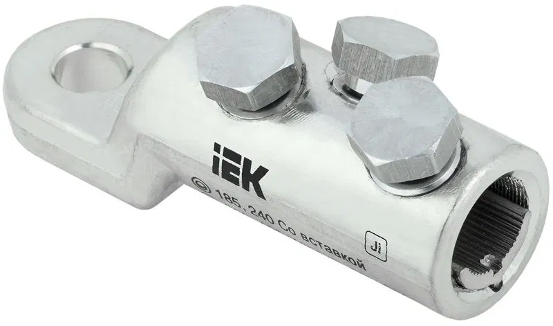 Наконечник болтовой луженый НБЛ 185-400-16/3 35кВ IEK UNB11-185-400-03-35-1