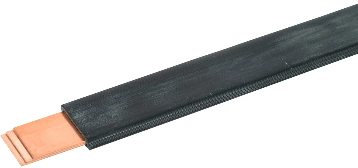 Шина медная гибкая изолированная ШМГ 4x(50x1мм) 2м IEK YBF10-04-050-01