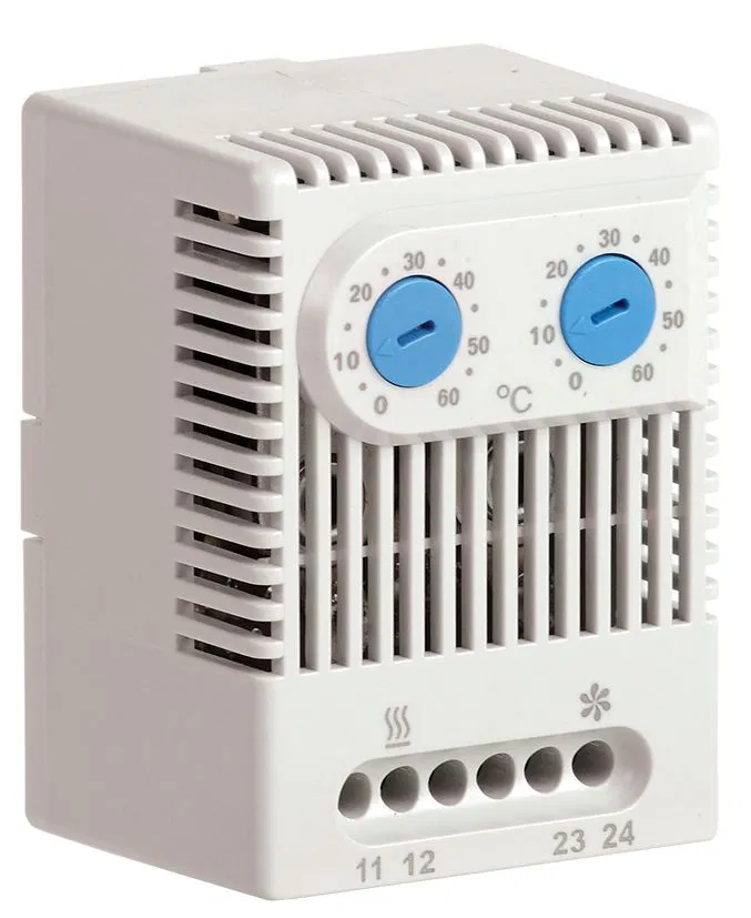 Термостат двухканальный УККт от 0 до +60°C NO+NO IEK YCE-DTNO-NO-60