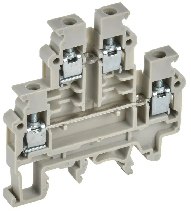 Колодка клеммная CTS-ML ARMAFIX 2 ур. 4кв.мм сер. IEK YCT13-00-2-K03-004