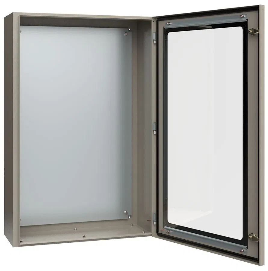 Корпус металлический ЩМП-5-0 (1000х650х285мм) У2 IP54 прозрачная дверь IEK YKM11-05-54-1
