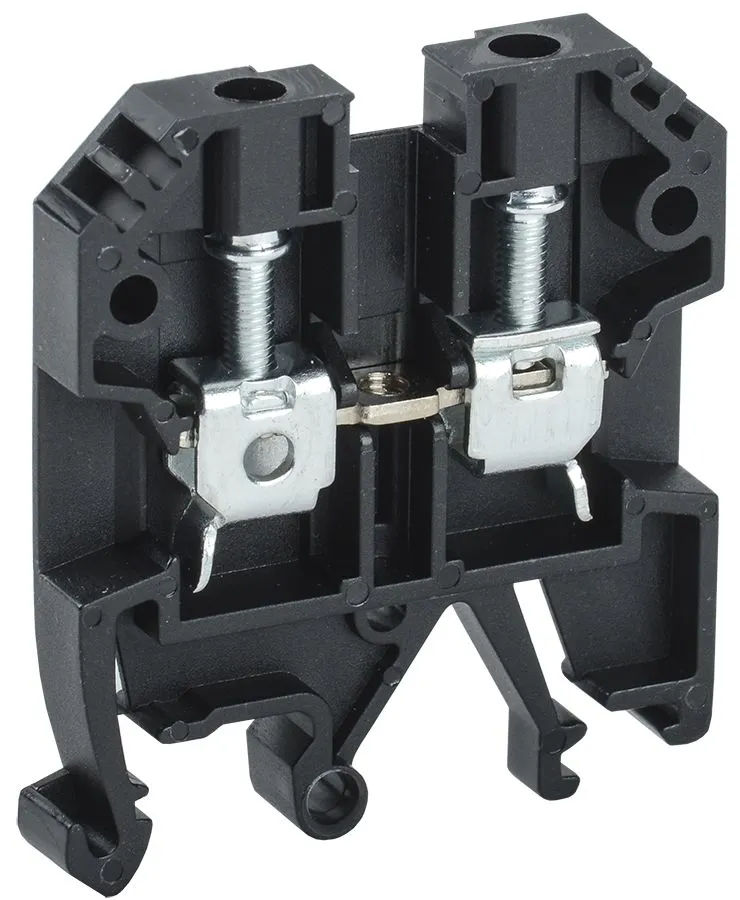 Клемма винтовая КВИ-4мм2 черная IEK YZN30-004-K02