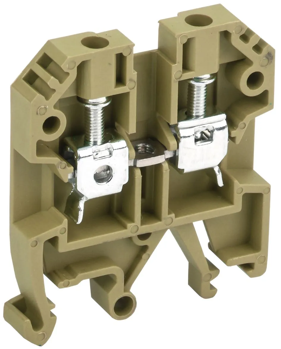 Клемма винтовая КВИ-4мм2 желтая IEK YZN30-004-K05