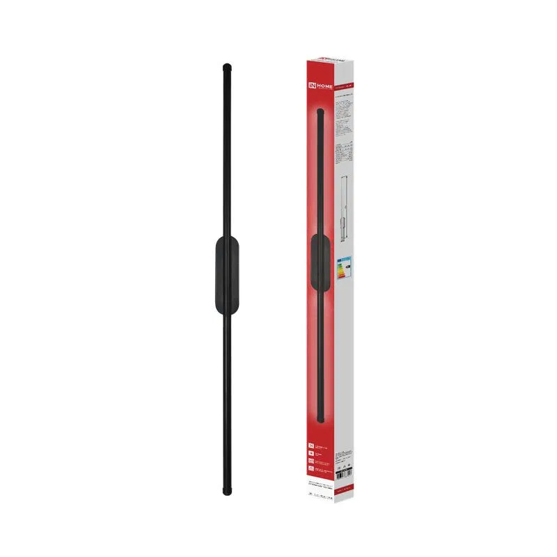 Светильник светодиодный ESTETIKA LUV-100С-40BL 20Вт 4000К IP40 1400лм 230В 1000х60х98 черн. IN HOME 4690612067094