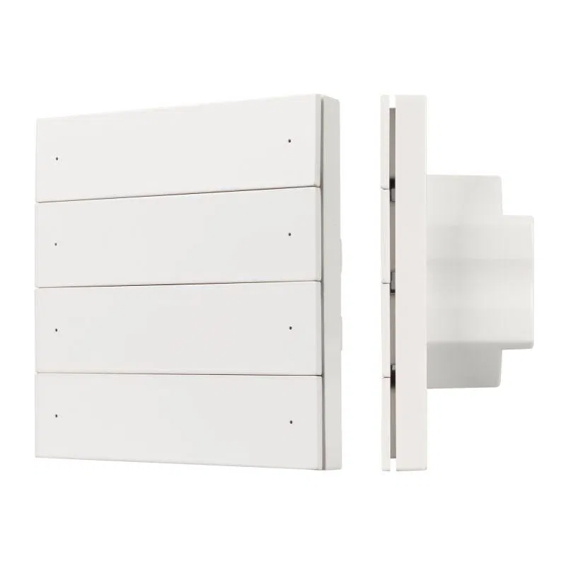 Панель кнопочная SMART-ZB-801-22-1G-8SC-MULTI-IN White 230В IP20 пластик INTELLIGENT ARLIGHT 055485
