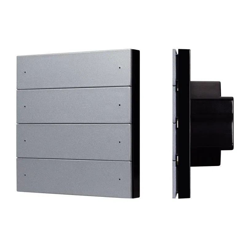 Панель кнопочная SMART-ZB-801-22-1G-8SC-MULTI-IN Silver 230В IP20 пластик INTELLIGENT ARLIGHT 055487