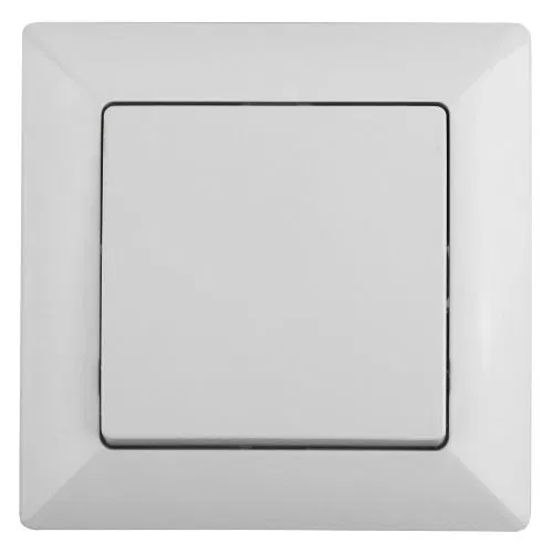 Кнопка включения СП Solo 4-109-01 10А 250В IP20 бел. Intro Б0053625