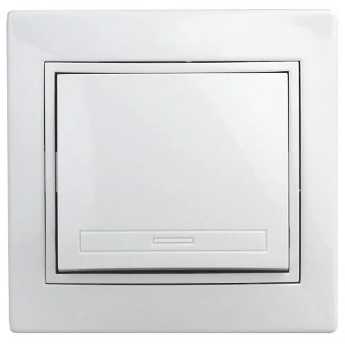 Выключатель 1-кл. СП Plano 10А IP20 1-101-01 250В бел. Intro Б0053721