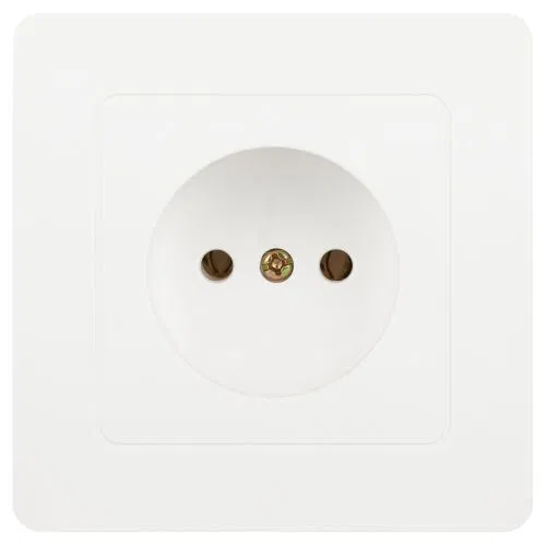 Розетка 1-м СП Style 7-201-01 16А IP20 250В 2P бел. Intro Б0060637
