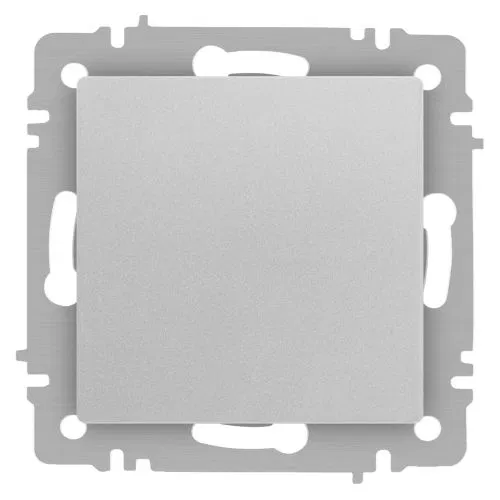 Переключатель 1-кл. СП Accent 6-103-03 10А IP20 250В AL/CU алюм. Intro Б0063443