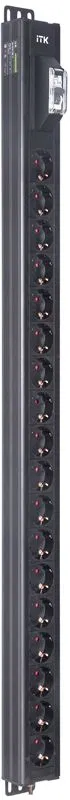 Блок распределения питания BASE PDU PV0101 23U 1ф 16А 18SCHUKO без каб. ITK BS-PV70-18D-11