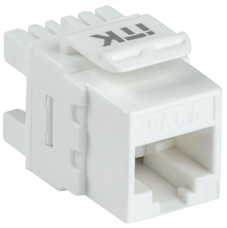 ITK Модуль Keystone Jack кат.6 UTP 110 IDC 180град CS1-1C06U-12