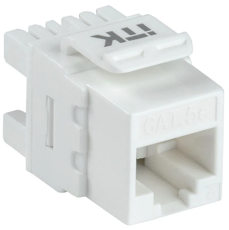 ITK Модуль Keystone Jack кат.5E UTP 110 IDC 180град CS1-1C5EU-12